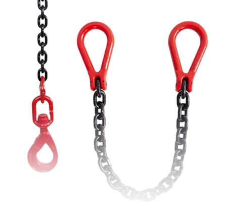 Single Leg Chain Slings (1.5 to 31.5 tonnes)
