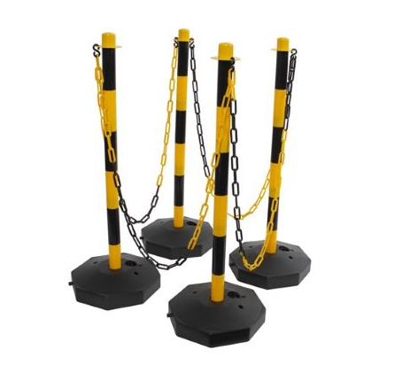Edge Protection Posts, Chains & Barriers
