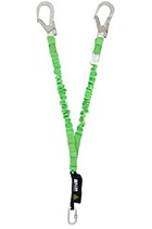 Miller 1028523 Edge Tested 1.5mtr Twin Stretchable Manyard c/w Scaffold Hook