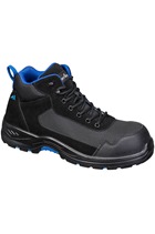 Portwest FC22 Black/Blue Composite Textile Suede Mid Boot S3L HRO SR FO