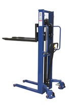 1000kg Manual Stacker Truck 1600mm lift height