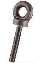 Self Colour Long Shank Collared Eyebolt - M10, M12 & M16