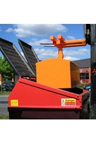 2000kg Fork Mounted Skip Compactor