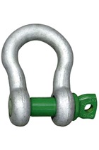 Green Pin 25ton Alloy Bow Shackle Screw Pin