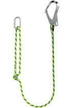 Adjustable 2mtr Rope Lanyard with Scaffold Hook