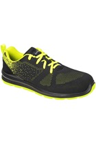 Portwest FT25 Black/Green Steelite Aire Trainer S1P