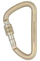 DMM C842 12mm 45kN Steel Screwgate Klettersteig Karabiner
