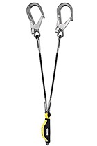 PETZL L64YAM80 80cm ABSORBICA Double Lanyard