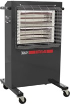 Sealey IR14 Infrared Cabinet Heater 1.4/2.8kW 230V