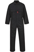 Portwest BIZ1 Black Bizweld FR Coverall