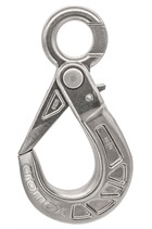 Cromox 10mm Grade 60 Stainless Steel Self Locking Eye Hook WLL:2.45tonne