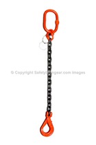 Special Offer 8 tonne 1Leg Chainsling x 8mtr c/w Safety Hook