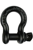 3.25 Ton Black Finish Bow Shackle