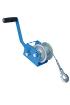 Hand Winch 2500LB C/W 7.6mtr Wire Rope