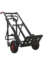 Sealey CST989HD 300kg Heavy Duty 3-in-1 Sack Truck with PU Tyres