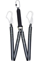 Kratos Safety FA3040215 1.5mtr Flame Restraint Y Shock Absorbing Lanyard