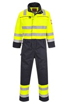 Portwest FR60 Yellow/Navy Hi-Vis Multi-Norm Coverall