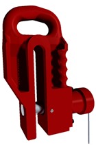 EGRS 7.5tonne Remote Ground Release Lifting Shackle 250mm Throat Depth