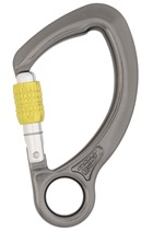 DMM A912 30kN Captive Eye Alloy Karabiner Titanium/Lime