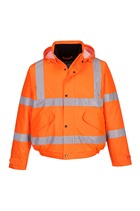 Portwest S463 Hi-Vis Winter Bomber Jacket Orange