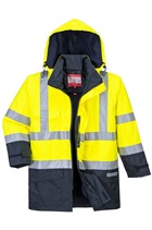 Portwest S779 Yellow/Navy Bizflame Rain Hi-Vis Multi-Protection Jacket