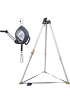 Kratos Safety 7ft Rescue Tripod & 10mtr Fall Arrester with Rescue Winch