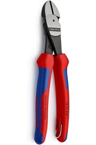 KNIPEX 7422200T High Leverage Diagonal Cutter with Tether Attachment Point