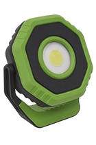 Sealey LED1400P Rechargeable Pocket Floodlight with Magnet 360° 14W COB LED - Green
