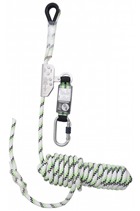 Kratos Safety FA2010220 Guided Type Fall Arrester c/w 20mtr Kernmantle Rope