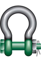Green Pin 35ton Safety Pin "Polar" Bow Shackle