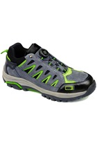 Portwest FT18 Grey/Green Steelite Wire Lace Safety Trainer S1P HRO