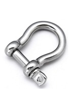 High Tensile 2.5ton Stainless Steel Bow Shackle