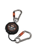 Ergodyne SQUIDS 3011 Retractable Tool Lanyard Dual Carabiner