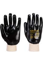 Portwest A400 PVC Knitwrist Glove Black (10pk)