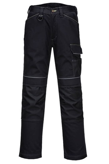 Portwest PW358 Lined Winter Work Trousers Black