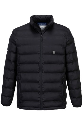Portwest - S547 Ultrasonic Heated Tunnel Jacket Black