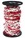 6mm RED & WHITE Plastic Link Chain x 30mtr Reel