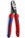 KNIPEX 7422200T High Leverage Diagonal Cutter with Tether Attachment Point