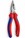 KNIPEX 0822145T Needle-Nose Combination Pliers with Tether Attachment Point