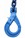 Yoke 9.4tonne G100 2-Leg Chainsling c/w Self Locking Hooks & Grab Hooks