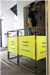 Hi-Viz Safety Barrier with 4 panels