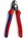 KNIPEX 9512165T Cable Shears with Tether Attachment Point