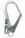 140kg Shock Absorbing Lanyard 1.75mtr c/w Scaffold Hook