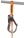 Climax 54-D Twin Leg Tie-Back Shock Absorbing Lanyard c/w Scaffold Hooks