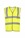 Yellow Hi Viz Waist Coat - Sizes M, L & XL - High Visibility