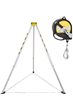 Lightweight Rescue Tripod and 15mtr Fall Arrest Retrieval Block