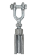 5/8" x 9" Galvanised Jaw/Jaw Turnbuckle WLL:1.59tonne