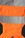 High Visibility ORANGE Jacket Harness with 2-point Harness