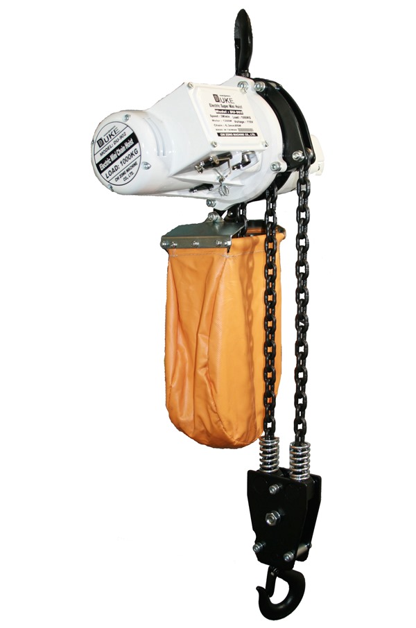 Electric hoists for hire