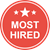 Most Hired - Stars